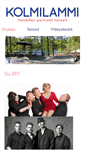 Mobile Screenshot of kolmilammi.fi